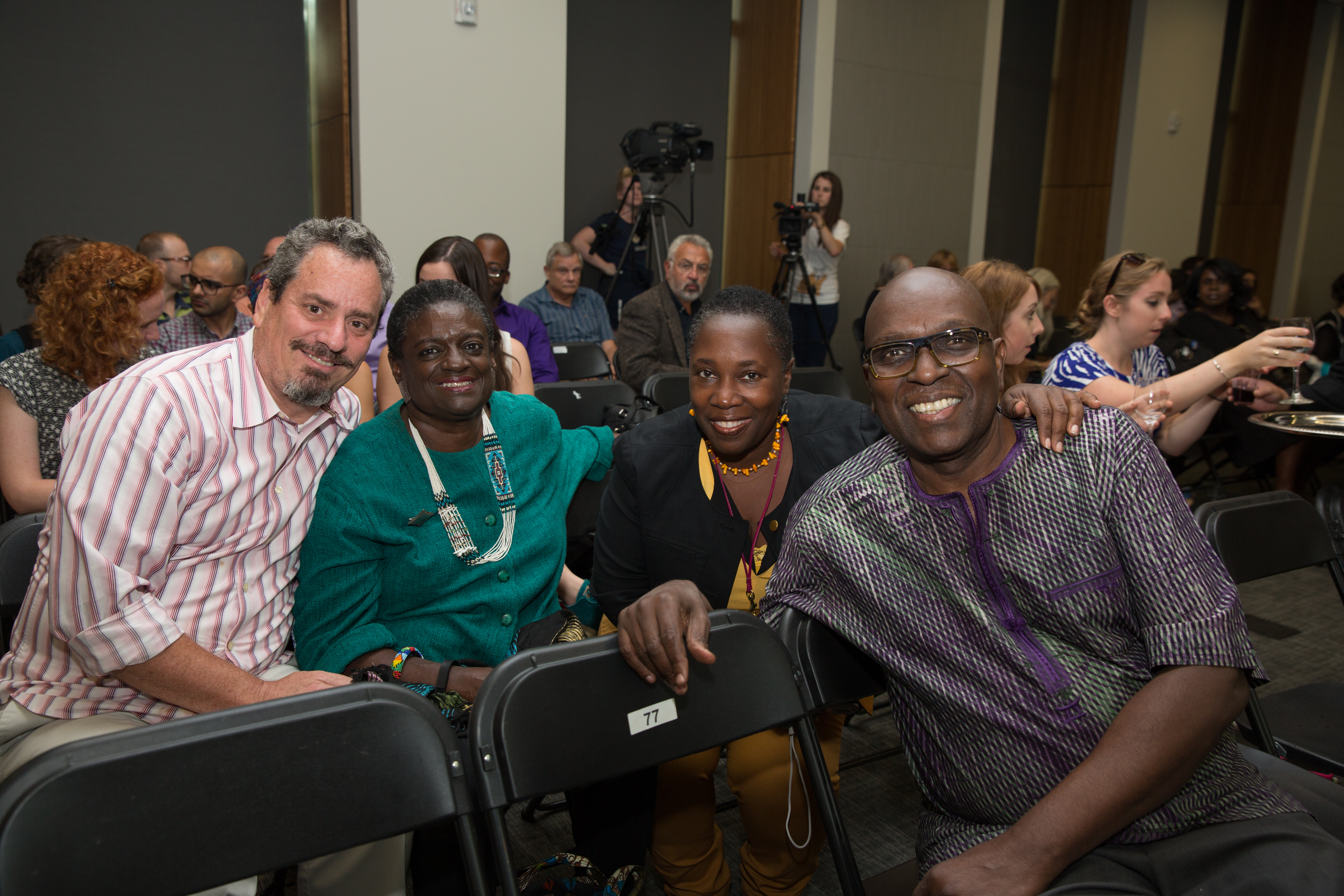 Members of the Community Partnership Council smile at the camera