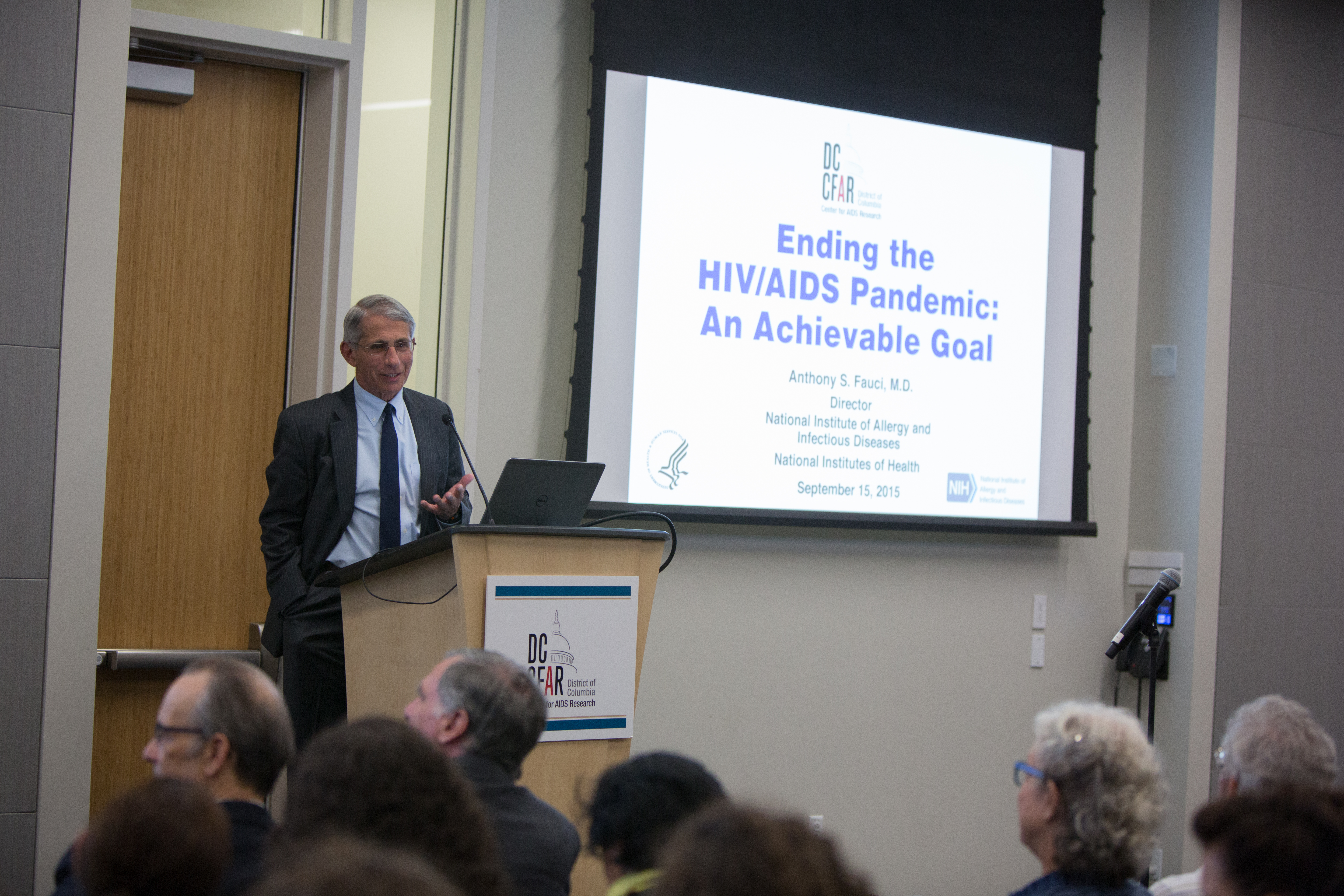 Dr. Fauci presents on ending the HIV pandemic