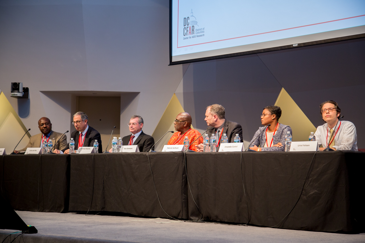 Speakers at the Symposium Panel answer audience questions